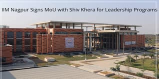 IIM Nagpur Signs MoU with Shiv Khera for Leadership Programs; Check Details Here